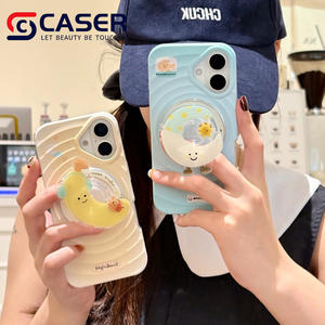 เคสโทรศัพท์มือถือลายกล้วยและพระจันทร์ตลกน่ารักมีที่ยึดแม่เหล็กกันคลื่นน้ำสำหรับ <span class=keywords><strong>iPhone</strong></span> 16 15 13 14 12 <span class=keywords><strong>11</strong></span> <span class=keywords><strong>PRO</strong></span> MAX" - Product Image 1