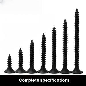 Vis autoperceuses en phosphate noir pour l'installation de plaques de plâtre - Product Image 1