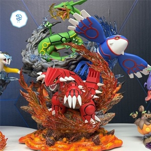 Modelo de figurita Poke-moned Fengyuan Sanshen Scene GK Evolution, estatua de figurita luminosa - Product Image 2