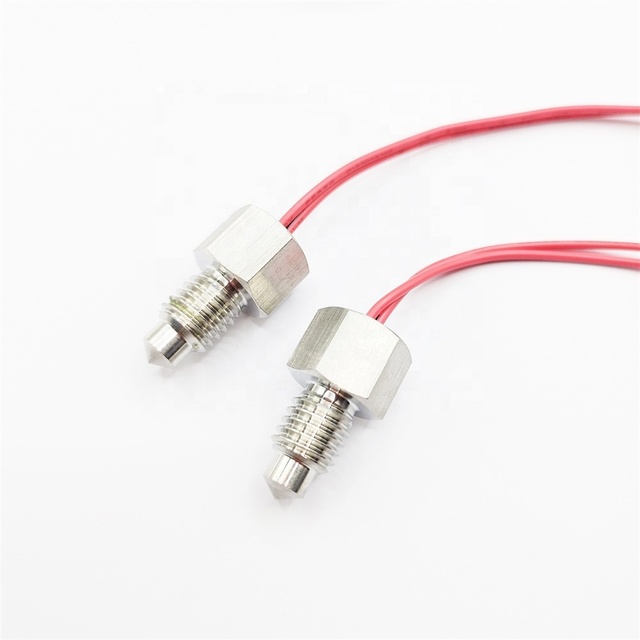 Stainless Steel Coffee Machine Threaded Thermistor Temp Probes B3950 M4 Mount 10k NTC Sensor