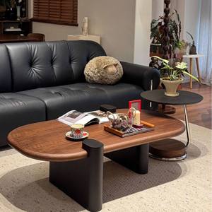 Tavolino da Caffè Regolabile in Altezza, Estensibile, Facile da Montare, Design Leggero in <span class=keywords><strong>Legno</strong></span>, Arredamento per <span class=keywords><strong>Sala</strong></span> da Pranzo e Soggiorno - Product Image 2