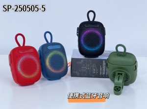 Di Động Ngoài Trời Bluetooth Loa Với Xe Đạp Núi Ipx7 Chống Thấm Nước Chống Sốc <span class=keywords><strong>Mini</strong></span> Loa TWS Không Dây Thể Thao Loa Với Đèn LED - Product Image 4