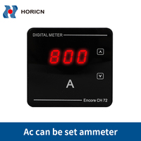 Ammeter AC, pengukur energi fase tunggal 800A dengan frekuensi 230V