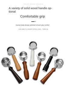 Portafiltro sin fondo de café Espresso <span class=keywords><strong>Sage</strong></span> <span class=keywords><strong>Barista</strong></span>, portafiltro desnudo de acero inoxidable de 54mm, herramientas para café y té, caja de regalo, embalaje - Product Image 6