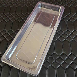 Caja de embalaje para fideos estofados estilo Henan, bandeja interior para alimentos, plástico PET blando, caja de embalaje rectangular transparente - Product Image 2