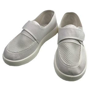 Thoáng khí tái sử dụng có thể giặt phòng sạch lao động PU duy nhất lưới vải ESD chống tĩnh điện giày làm việc - Product Image 6