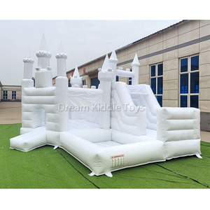 Công chúa PVC <span class=keywords><strong>Inflatable</strong></span> Combo trượt đẹp cầu vồng Jumper lâu đài cho trẻ em cho thuê bên nhảy vui vẻ nhà công viên Blower - Product Image 6