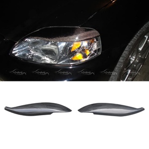 Pegatinas de Fibra de Carbono Estilo Deportivo para Cejas Delanteras y Párpados de Faros para Honda Civic EK8 1999+ - Product Image 2