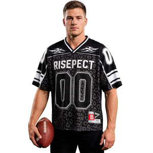 <span class=keywords><strong>Maglia</strong></span> da Football Americano Retrò in Rete per Uomo, Personalizzabile, Perfetta per Uso Casual e Allenamento - Product Image 5
