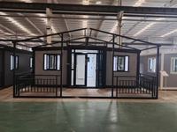 Contenedor Móvil Expandible de 20 pies, Impermeable y Transpirable, Listo para Enviar, con 2 o 3 Dormitorios, Cocina, Sala de Estar, Diseño Moderno y Panel Sándwich