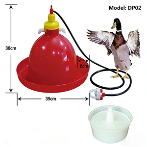 Nuevo Bebedero Automático Tipo Campana Plasson <span class=keywords><strong>para</strong></span> Aves <span class=keywords><strong>de</strong></span> Corral, <span class=keywords><strong>Pollos</strong></span>, Patos, Gansos y Cría <span class=keywords><strong>de</strong></span> Aves - Product Image 3