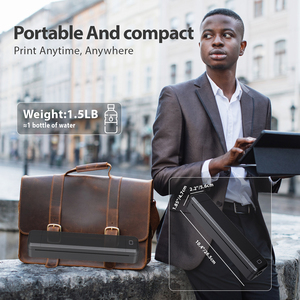 Imprimante portable mini sans fil X8 à faible coût, interface pour téléphone, ordinateur, voyage, entreprise, photo, petite taille avec application gratuite - Product Image 5