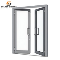 Porte-fenêtre insonorisée de haute qualité GS Villas, porte en aluminium sur mesure