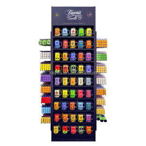 Hiện Đại Hai Mặt Hiển Thị Đứng Đa-Kệ Nhà Máy Tùy Chỉnh Dây Kim Loại Giá Cho Ly Cà Phê Lon Thân Thiện Với Môi Bằng Gỗ - Product Image 1