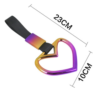 Colorful Ring Flower Heart JDM RACING Train <strong>Bus</strong> <strong>Handle</strong> Hand <strong>Strap</strong> Styling Drift Charm <strong>Strap</strong> Drift Car Warning Car Tow <strong>Strap</strong> - Product Image 6