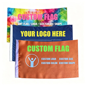 Bandera Personalizada Duradera de Venta al Por Mayor de Fábrica, 90 x 150 cm, Impresa a Todo Color, para Eventos Promocionales - Product Image 1