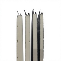 Panneau mural extérieur isolé pour villa, panneau sandwich en polyuréthane, base en aluminium/acier, résistant à l'eau et au feu, garantie 5 ans