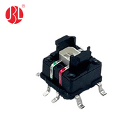 Interrupteur tactile LED éclairé en nylon 12V IP67 étanche TD02-709S RGB SMT pour diverses applications