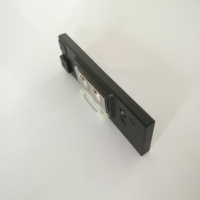 Badge porte nom LED Rechargeable pour cartes de visite, affichage numérique pour programmation USB, 2 pièces