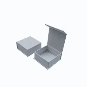 Manufacture Wholesale Custom Printed Hard Rigid Cardboard Paper Box Empty Magnetic Closure Gift Box