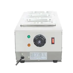 High Quality Electric 3 Pans Chocolate Warmer Boiler Chocolate Cheese Melting Pot Tempering Machine