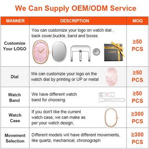 Montre à Quartz de Luxe Tendance, Cadran Petit Personnalisé, Bracelet en Acier Inoxydable, Montre-Bracelet Vintage Ovale pour <span class=keywords><strong>Femme</strong></span> - Product Image 3