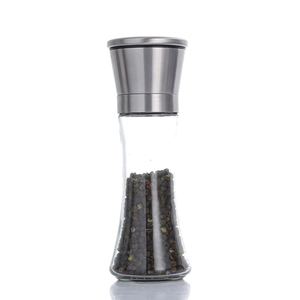Moulin à poivre manuel double tête SYH1355 2-en-1 en métal réglable pour herbes et épices (sel et autres) - Vente en gros - Product Image 4