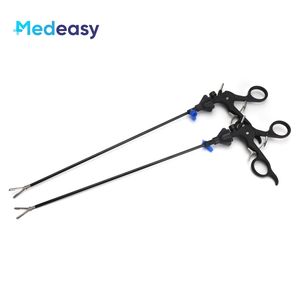 Laparoskopik instrumen operasi gunting tang genggam 5mm x 330mm dengan kunci instrumen bedah laparoskopik - Product Image 4