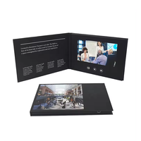 Brochure Vidéo Numérique Promotionnelle pour Entreprise avec Écran LCD 7 Pouces, Invitation de Mariage, Carte de Vœux, Album, Boîte Cadeau ou Livre