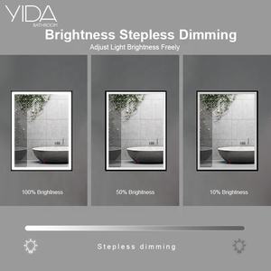 <span class=keywords><strong>Espejo</strong></span> de <span class=keywords><strong>Baño</strong></span> <span class=keywords><strong>con</strong></span> Iluminación LED y Interruptor Táctil, Moderno, Ecológico, IP44, Antivaho, <span class=keywords><strong>con</strong></span> Diseño de <span class=keywords><strong>Luz</strong></span> para Mueble de <span class=keywords><strong>Baño</strong></span> - Product Image 3