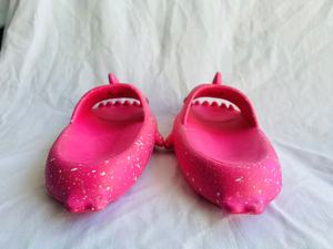 H008 Pantofole con stampa animalier rosso rosa, fodera in peluche EVA, punta aperta, per tutte le stagioni, scarpe da donna, taglia 36 37 38 39 - Product Image 4