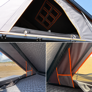 Aluminum Hard Roof Top <b>Tent</b> <b>Waterproof</b> 4x4 SUV Car Rooftop <b>Tent</b> for Outdoor Camping - Product Image 4