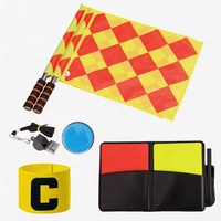 Kit d'arbitre de football pour différents besoins d'équipement d'arbitrage lors des matchs de football
