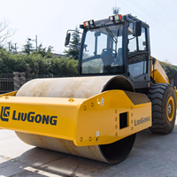 Marque réputée Liugong LG CLG6114E Rouleau compresseur routier 14 tonnes