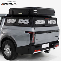 Penutup Bak Truk Aluminium, Penutup Bak Truk, Kanopi Truk, Hardtop, Rak Atap Modular, Universal, Pelindung Kargo, Dapat Disesuaikan