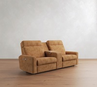 Canapé inclinable électrique avancé au design moderne pour salon familial, appartement et bureau, avec coussins d'assise intérieurs