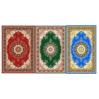 Tapis de prière en velours personnalisé, vintage, antidérapant, lavable, tapis de culte pour la prière islamique, décoration de la maison