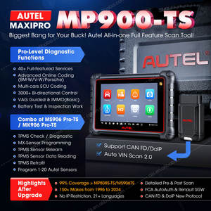 Autel MaxiPRO MP900 TS OBD2 Scanner MP 900 808 808S 808Z Lecteur de code Autel MP808 MP808S MP808Z MP900TS MP808TS Outil de diagnostic - Product Image 3