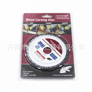 แผ่นแกะสลักไม้ 115x22 มม. สำหรับเครื่องเจียรเหล็กแมงกานีส สำหรับตัดและเซาะร่องไม้และพลาสติก - Product Image 4