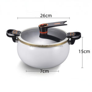 Marmite à soupe multifonction <span class=keywords><strong>en</strong></span> <span class=keywords><strong>fonte</strong></span> antiadhésive 7L fabriquée <span class=keywords><strong>en</strong></span> Chine avec des caractéristiques <span class=keywords><strong>de</strong></span> sécurité uniques enduites d'émail - Product Image 6