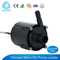 Mini pompe de climatisation centrale 12v 24v 48v avec ascenseur 8M Flow 1200LPH