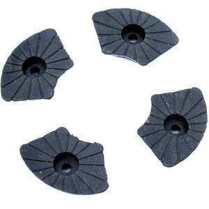 Puntas de Goma para Bastón de Senderismo, 19 mm, Duraderas, de Plástico, Accesorios para Bastones de Caminata y Camping - Product Image 1