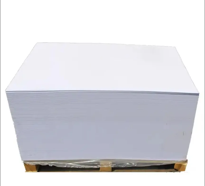 Carton double face à dos blanc 160g, 200g, 250g, 300g, 350g, 400g, 450g carte C2S imprimée panneau de particules gris