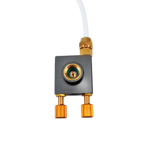 Adaptador de llenado de cilindros de gas para estufas de camping, quemadores de senderismo y exteriores, conector de inflado para estufas de gas planas largas - Product Image 3