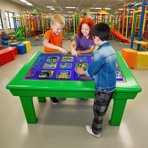 Interactive Educational Multi-Touch Smart <strong>Android</strong> Touch Screen Game Table with LED Strips for Home Use WiFi <strong>App</strong> Control - Product Image 2