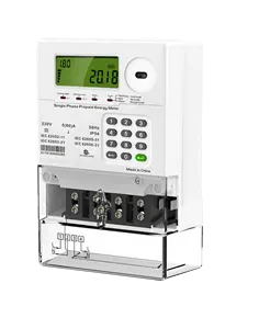 Single-phase smart energy meter wire communication RS485