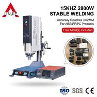 Yeni 15KHZ 2800W Otomatik Yüksek Hızlı Ultrasonik Kaynak Makinesi Plastik Palet ve Kozmetik Şişe Kapağı için 110V/220V LINJIE Marka
