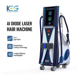 Machine professionnelle Kes 755+808+940+1064 à quadruple longueur d'onde, diode laser pour l'épilation, pour clinique - Product Image 1