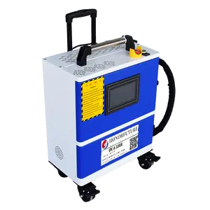 100w 200w 300w fiber laser cleaning machine portable stone cultural relics metal wood parts pulse laser cleaning machine price