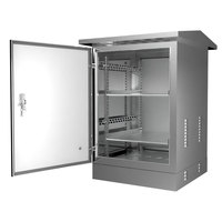 Armoire réseau industrielle personnalisée en acier inoxydable 1U 1.5U 2U 3U 4U 19 rackable IP54 Modèle 201/304 Kesongda